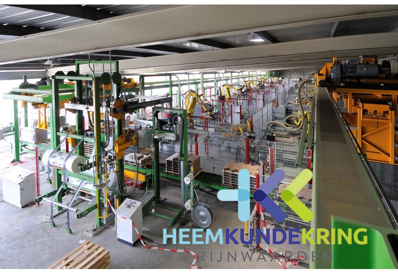 Geautomatiseerde stenen sorteer- en inpakstraten van der Sanden F00002441
